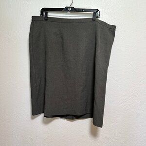 First Option Too! Elastic Waist Pencil‎ Skirt Size 24W